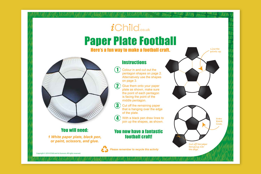 7-11 Activity of month Football Plate image